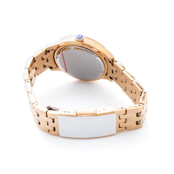 Fossil (BQ1420) Rose Gold Dial Stainless Steel Women's Watch - Image 3