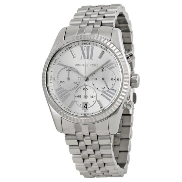 Michael Kors (MK5555) Lexington Chronograph Stainless Steel Ladies Watch