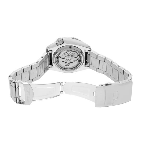 Seiko (SRPD59K1) 5 Sports Automatic Men's Orange Dial Watch - Image 4