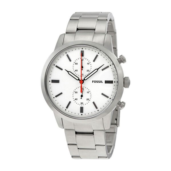 Fossil (FS5346) Townsman Chronograph White Dial Men's Watch
