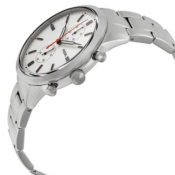Fossil (FS5346) Townsman Chronograph White Dial Men's Watch - Image 2